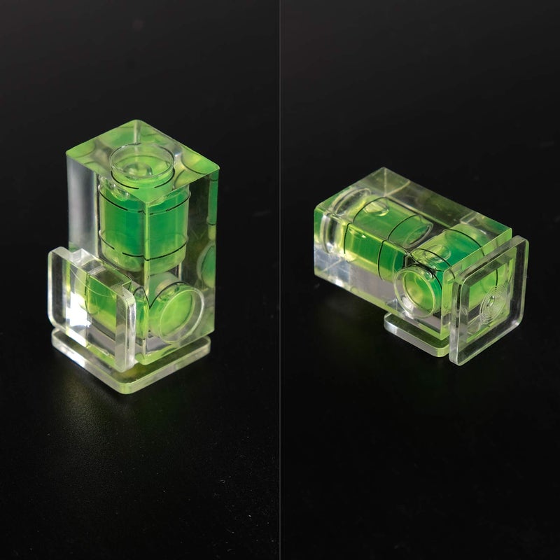 Anwenk Hot Shoe Level Camera Bubble Level Hot Shoe Spirit Level Hot Shoe Cover (Includes 3 Axis Bubble Level, 2 Axis Bubble Level and 1 Axis Hot Shoe Cover) Combo Pack - Image 5